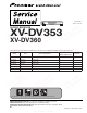 Pioneer XV-DV353 Service Manual