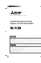 Mitsubishi Electric Mr.SLIM MSH24WN Operating Instructions Manual