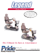 Pride Mobility Legend 3-wheel Owner's Manual