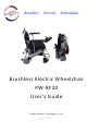 Golden Motor PW-8F20 User Manual