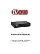 Tvone 1T-DA-564 Instruction Manual