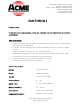 ACME PoliSpray 3 Operation Instructions