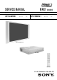 Sony KE-P42MRX1 Service Manual
