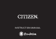 Citizen Eco-Drive Instruction Manual