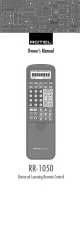 Rotel RR-1050 Owner's Manual