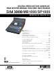 Yamaha DM1000 Service Manual