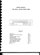 NAD 4020A Service Manual
