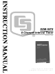 Campbell SDM-INT8 Instruction Manual