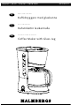 Malmbergs CM6639M Instruction Manual