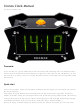Xronos Alarm Clock V2.1 Manual