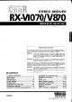Yamaha RX-V1070 Service Manual