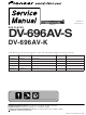 Pioneer DV-696AV-S Service Manual