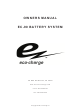 ECO Charger EC-90 Owner's Manual