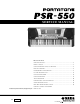 Yamaha Portatone PSR-550 Service Manual
