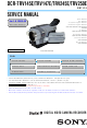 Sony DCR-TRV145E DCR-TRV147E DCR-TRV245E Service Manual