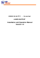 MPP Solar 6000 Grid PV Installation And Operation Manual