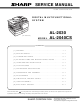 Sharp AL-2030 Service Manual
