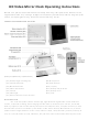 SCE HD Video Mirror Clock Operating Instructions Manual