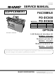 Sharp FO-DC500 Service Manual Supplement