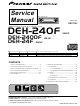 Pioneer DEH-240F Service Manual