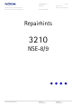 Nokia 3210 Repair Manual