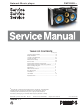 Philips FWP2000 Service Manual