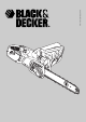 Black & Decker Saw Manual