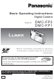 Panasonic DMC-FP2 Basic Operating Instructions Manual