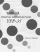 Yamaha YPP-35 Owner's Manual