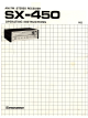Pioneer SX-450 Operating Instructions Manual