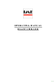 IME SF 5P Operating Manual