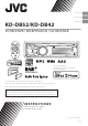 JVC KD-DB52 Instruction Manual