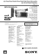 Sony CCD-TRV32 Service Manual