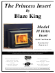 Blaze King PI 1010A User Manual