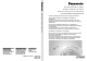 Panasonic CQ-DF783U Operating Manual