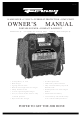 Forney Jump starter Owner's Manual