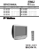 Sony KV-14LT1B Service Manual