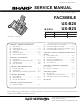 Sharp UX-B20 Service Manual