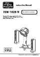 The Singing Machine iSM-1028 N Instruction Manual