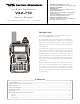 Vertex Standard VXA-710 Service Manual