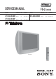 Sony FD Trinitron KV-29LS40B Service Manual
