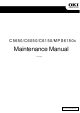 Oki C5650 Maintenance Instructions Manual
