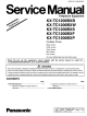 Panasonic KX-TC1200BXW Service Manual