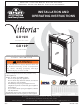 Napoleon Vittoria GD19N Installation And Operating Instructions Manual