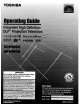 Toshiba 50HM66 Operating Manual