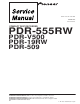 Pioneer PDR-555RW Service Manual