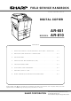 Sharp AR-651 Service Handbook