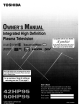 Toshiba 42HP95 Owner's Manual