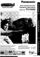 Panasonic Omnivision PV-V4540 Operating Instructions Manual