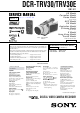 Sony DCR-TRV30E Service Manual